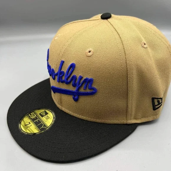 Brooklyn Dodgers Hat Men 7 5/8 Jackie Robinson 59Fifty New Era MLB Fitted Cap